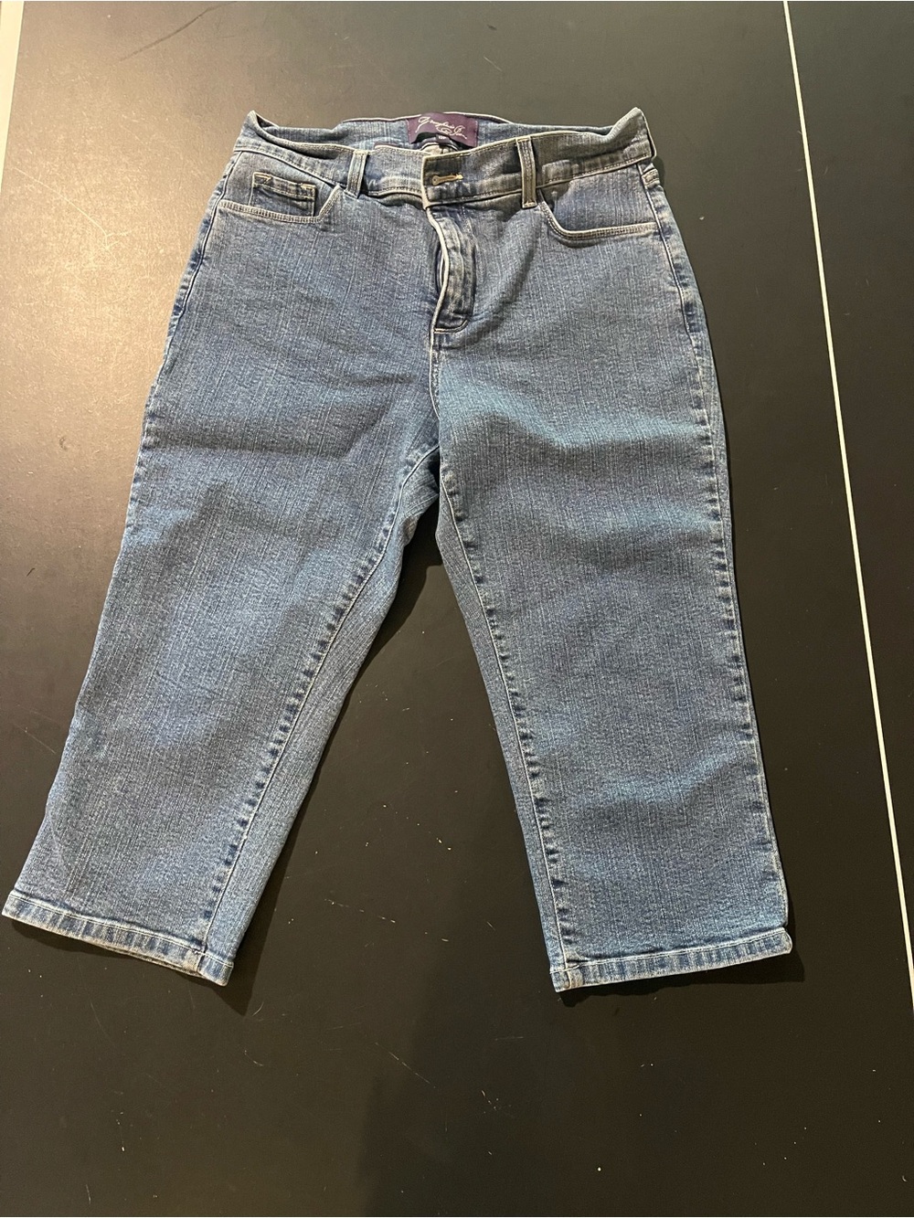 NYDJ Light Blue Denim Capri Jeans